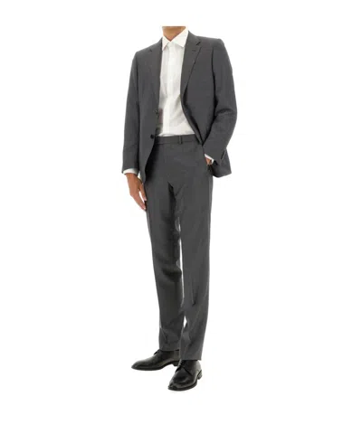 Zegna Wool Dress In Gray