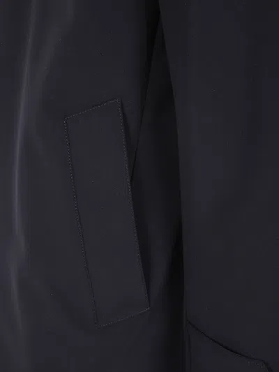Aspesi Buttoned Single-breasted Coat In Black