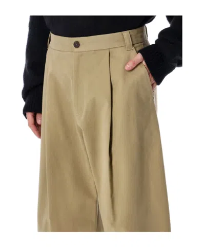 Studio Nicholson Pleat-detail Trousers In Neutral