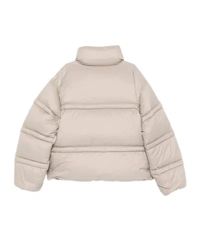 Axel Arigato Turtleneck Jacket In Brown
