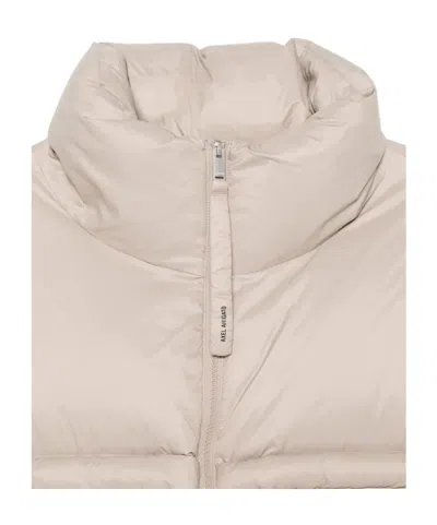 Axel Arigato Turtleneck Jacket In Brown