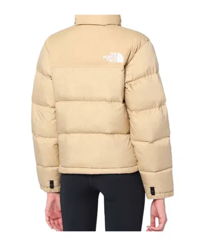 The North Face 1996 Retro Nuptse Khaki Stone Down Jacket In Brown