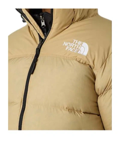 The North Face 1996 Retro Nuptse Khaki Stone Down Jacket In Brown
