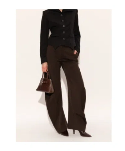 Jimmy Choo Croc-embossed Leather Ankle Boots With Pointed Toe In Brown