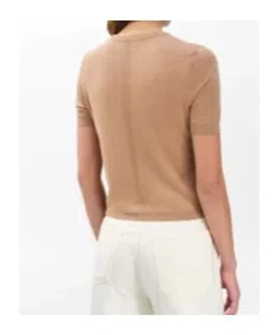 Rag & Bone Adeline Lightweight Cashmere Tee In Brown