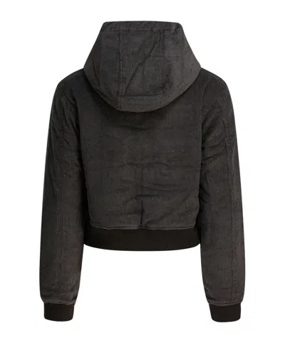 Our Legacy Coast Quilted Corduroy Jacket In Black