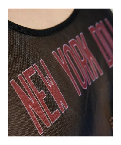 Dsquared2 Graphic-print Tank Top In Black