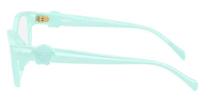 Versace Medusa-embellished Cat-eye Glasses In Blue