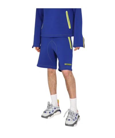 Moschino Men's Logo Short In Blue