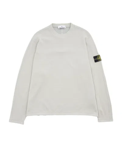 Stone Island Crew Neck Sweater In Gray