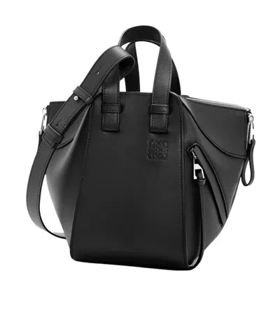 Loewe Double Handle Shoulder Bag In Black