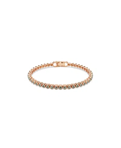 Swarovski Imber Emily Tennis Bracelet In Gold