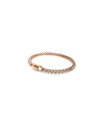 Swarovski Imber Emily Tennis Bracelet In Gold