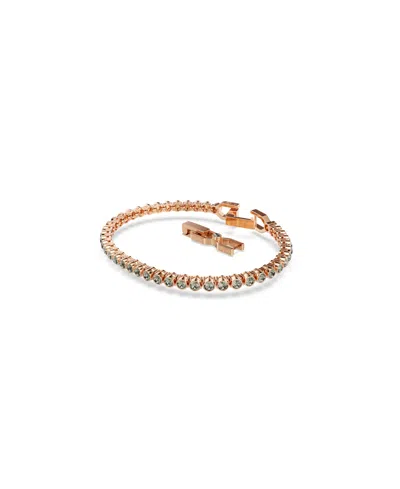 Swarovski Imber Emily Tennis Bracelet In Gold