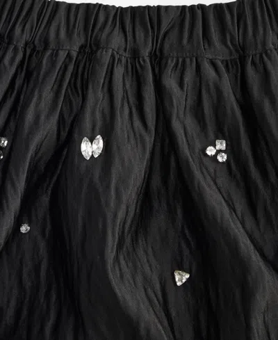 On 34th Women's Embellished Bubble-hem Mini Skirt, Macy's Exclusive In Black