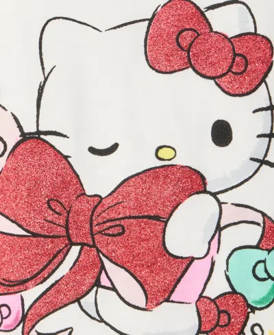Epic Threads Girls Toddler 2t-4t Hello Kitty Bow Graphic Print T-shirt, Macy's Exclusive In White