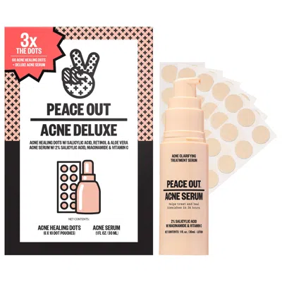 Peace Out Acne Healing Dots Mega Value Set With Full-size Acne Serum In Neutral