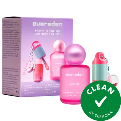Evereden Preppy In Pink Lip + Fragrance Duo In Transparent