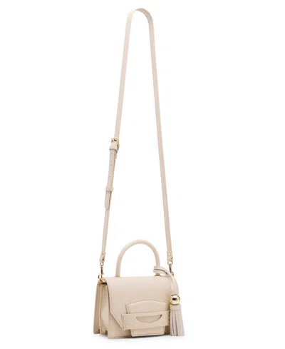 Steve Madden Bpreppy Top Handle Mini Satchel Bag In Neutral