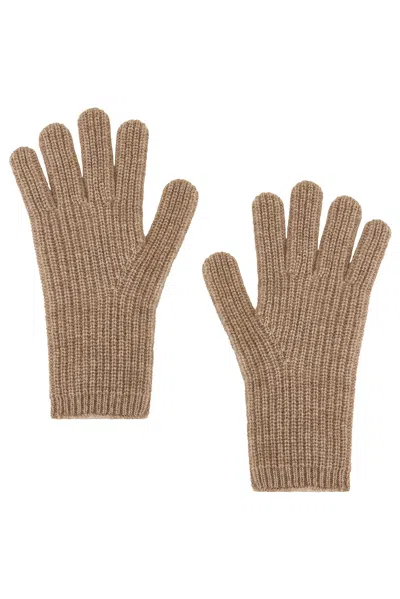 Jenni Kayne Cashmere Alpine Gloves In Brown