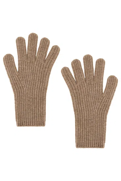 Jenni Kayne Cashmere Alpine Gloves In Brown