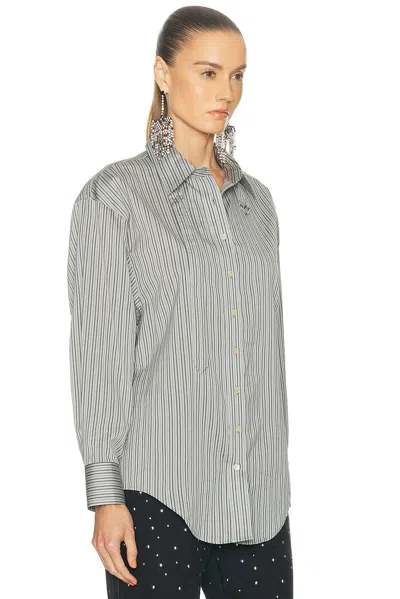 Isabel Marant Aurora Top In Gray