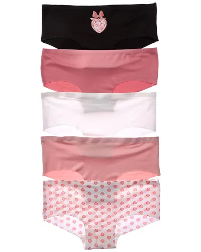 Sugar 5pk Yummy Laser Boyshort In Multi