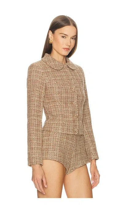 Loba Daphne Tweed Jacket In Multi