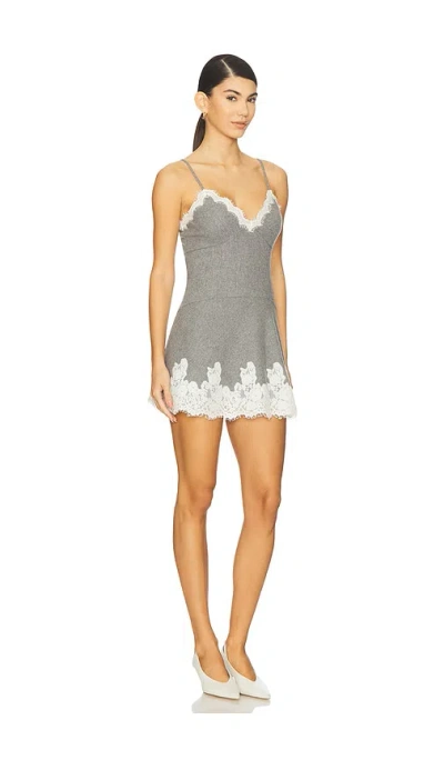 Loveshackfancy Teddi Dress In Gray