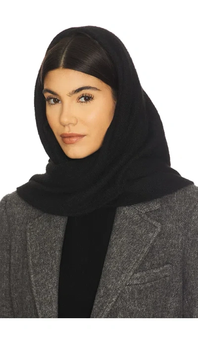 Petit Moments Courchevel Triangle Scarf In Black