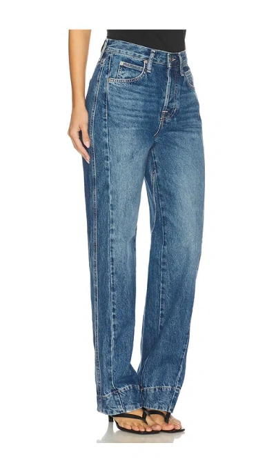 Free People X We The Free Stick Around Slim Curve In Blue