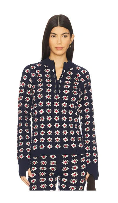 The Great Merino Quarter Zip In Black