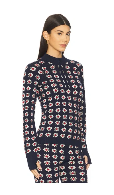 The Great Merino Quarter Zip In Black