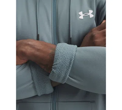 Under Armour Men's Armour Fleece Zipper Hoodie In Gray