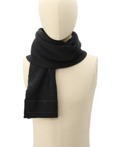Tommy Hilfiger Men's Marl Scarf In Black