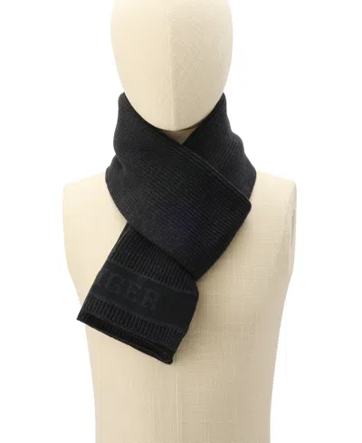 Tommy Hilfiger Men's Marl Scarf In Black