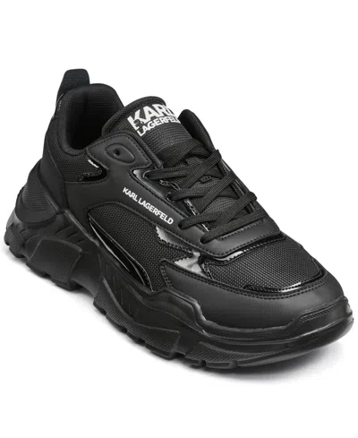 Karl Lagerfeld Blaze Pyro Sneakers In Black