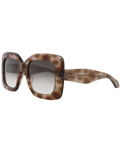 Alaïa Women's Aa0066s 54mm Sunglasses In Brown