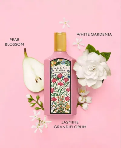 Gucci Flora Eau De Parfum Travel Spray 3-piece Gift Set In Multi