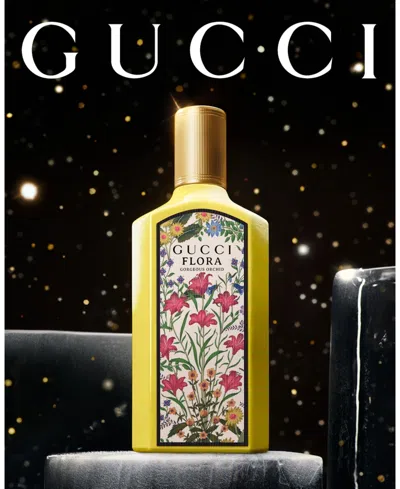 Gucci Flora Eau De Parfum Travel Spray 3-piece Gift Set In Multi