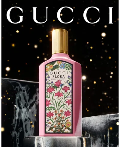 Gucci Flora Eau De Parfum Travel Spray 3-piece Gift Set In Multi
