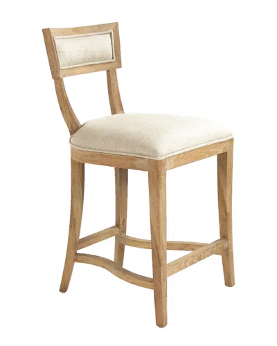 Zentique Carvell Counter Stool In Brown