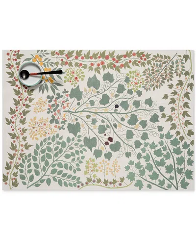 Chilewich Zaumseil Placemat In Green