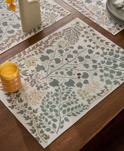 Chilewich Zaumseil Placemat In Green