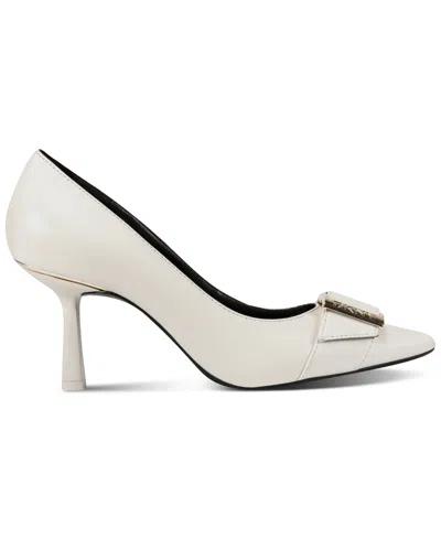 Dkny Nashbrook Pumps In White