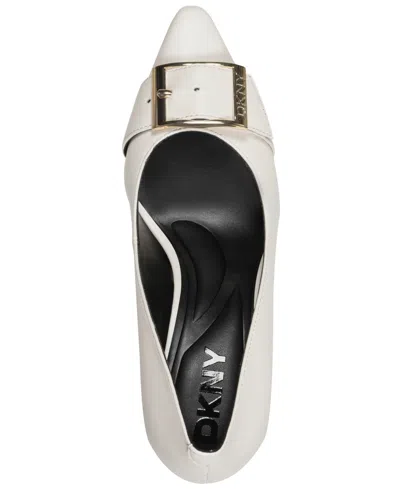 Dkny Nashbrook Pumps In White