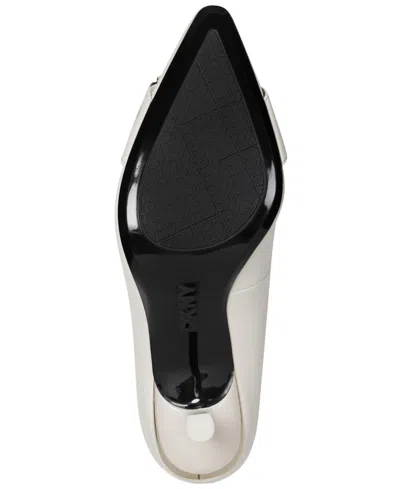 Dkny Nashbrook Pumps In White