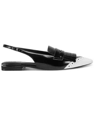Dkny Caxine Slingback Flats In Multi
