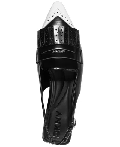 Dkny Caxine Slingback Flats In Multi