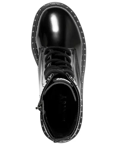 Dkny Batu Studs Booties In Black